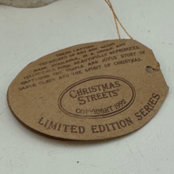 Christmas Streets Limited Edition Santa Thomas Nast 1992 - Picture 10 of 16